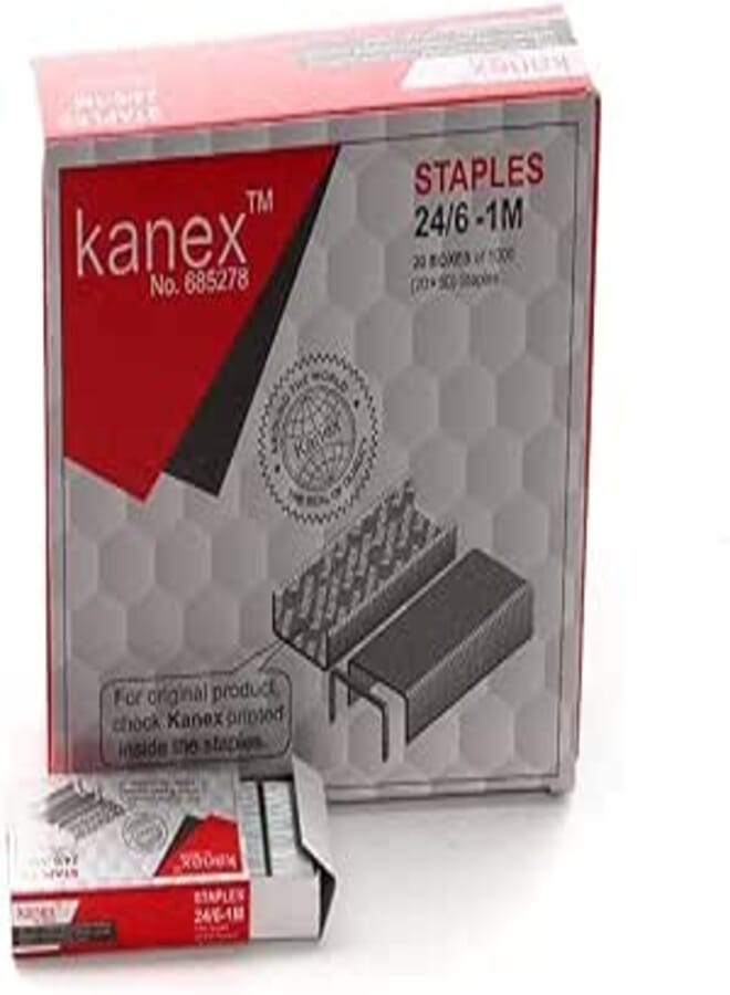 KANEX white Indian staples 24/6 SERIES